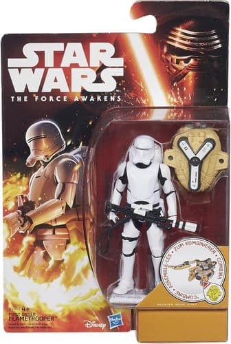 Star Wars First Order  Flame Trooper Action Figure With Accessories