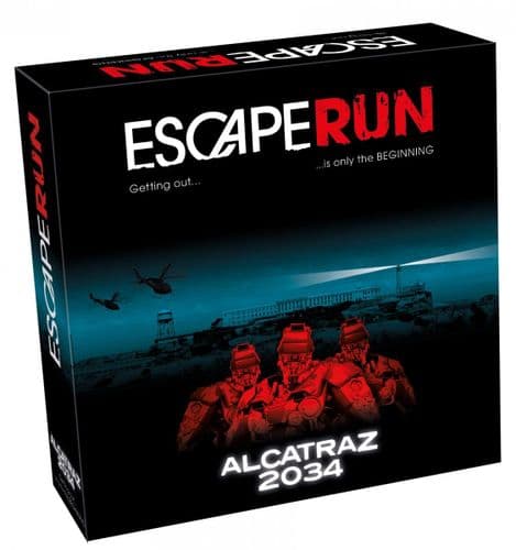 Tactic Games  Escape Run Alcatraz 2034 For 12+ Ages 2-6 Players