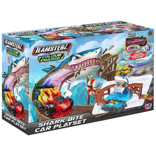 Teamsterz Teamsters Colour Change Shark Bite Play Set