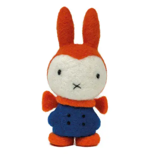 The Crafty Kit "Miffy Ready For Winter" Needle Felting Kit