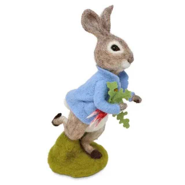 Peter Rabbit Raddishes The Crafty Kit Peter Rabbit & The Stolen Radishes Needle Felting Kit ...