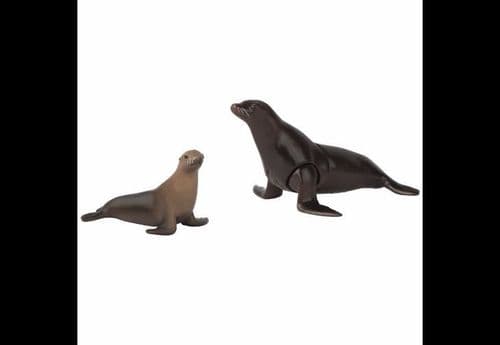 Tomy Ania Sea Lion with Baby