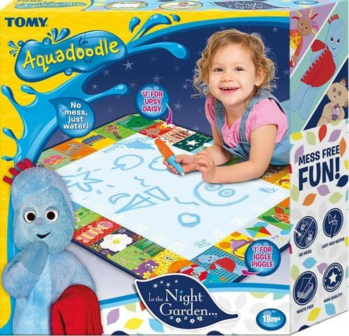 Tomy Aquadoodle In The Night Garden For Ages 18 + Months Drawing - Art Fun