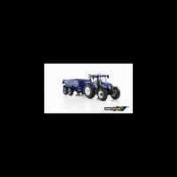Tomy Britains New Holland T6 Tractor With Trailer Play 43268