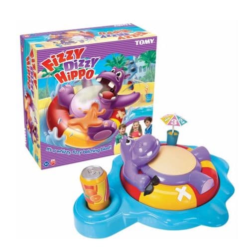 Tomy Fizzy Dizzy Hippo Children's Preschool Action Game 4+ Years