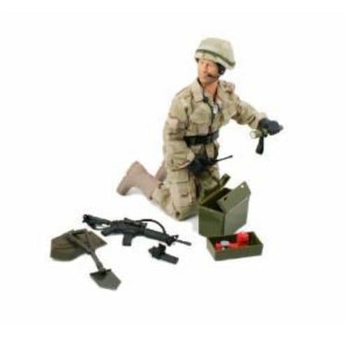 World Peacekeepers 12in Poseable Army Action Figure E.O.D Technician 3+Yr