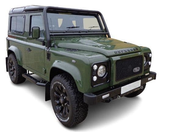 Land Rover Defender Roll Bar Steel Tube Rollbar W/ Flood Lights For