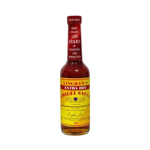 Lingham's Extra Hot Chilli Sauce 358g