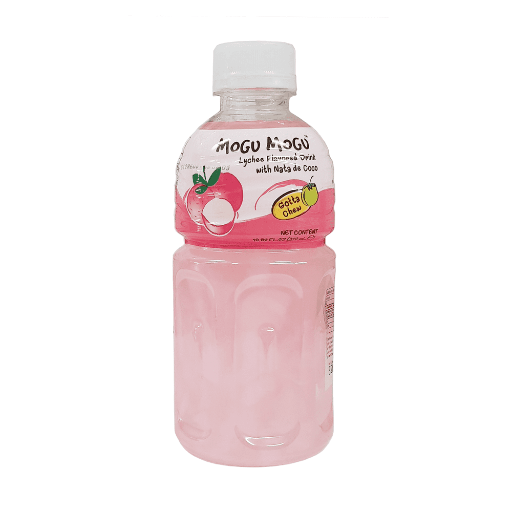 Mogu Mogu Lychee Flavoured Drink with Nata de Coco 320ml