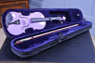 Aileen Model VG001-44-GVT Full Size 4/4 Violin Outfit - Lavender Purple