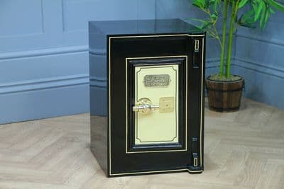 Antique C.H. WILSON & Co Luxury Fireproof Safe Fully Restored W/Keys Vintage