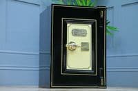 Antique C.H. WILSON & Co Luxury Fireproof Safe Fully Restored W/Keys Vintage