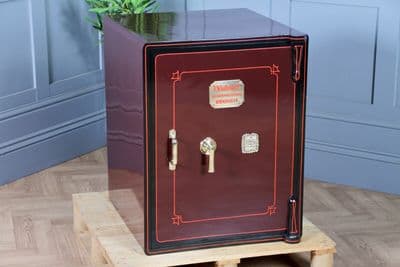 Antique F. WHITFIELD & Co Luxury Fireproof Safe Fully Restored With Keys Vintage