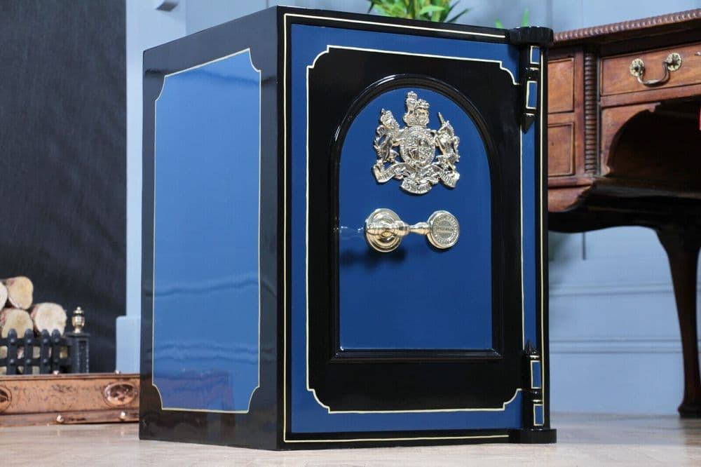 Antique GEORGE PRICE Luxury Ornate Fireproof Safe Fully Restored W ...