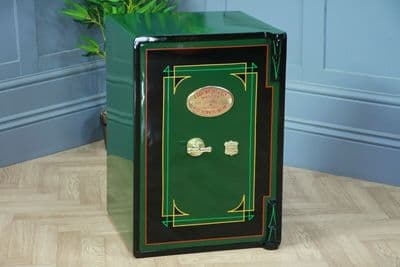 Antique J. CARTWRIGHT & SON Luxury Fireproof Safe Fully Restored W/ Keys Vintage