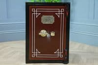 Antique JACOB CARTWRIGHT Luxury Fireproof Safe Fully Restored With Keys Vintage