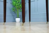 Antique Original Georgian Mahogany Small Pembroke Drop Leaf Table With Drawer