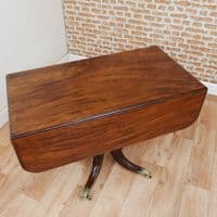 Antique Original Regency Georgian Mahogany Pembroke Breakfast / Dining Table