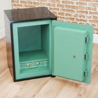 Antique Victorian 'B.TEBBIT BIRMINGHAM' Fully Restored Safe W Keys Vintage C1850