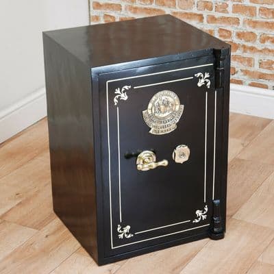 Antique Victorian 'B.TEBBIT BIRMINGHAM' Fully Restored Safe W Keys Vintage C1850