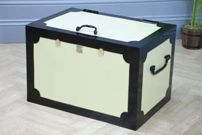 Antique Victorian George Price Strong box Vintage Chest Safe Fully Restored 1860