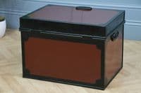 Antique Victorian MILNERS 212 Fire Resisting Strong box Vintage Safe Restored