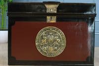 Antique Victorian MILNERS 212 Fire Resisting Strong box Vintage Safe Restored