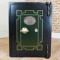 Antique Victorian 'SAMUEL WITHERS & Co' Restored Safe With Keys Vintage