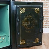 Antique Victorian 'THOMAS SKIDMORE & SON' Restored Fireproof Safe W Keys Vintage