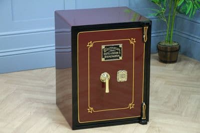 Antique 'WHITFIELD'S' Luxury Fireproof Safe Fully Restored With Keys Vintage