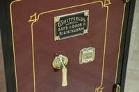 Antique 'WHITFIELD'S' Luxury Fireproof Safe Fully Restored With Keys Vintage
