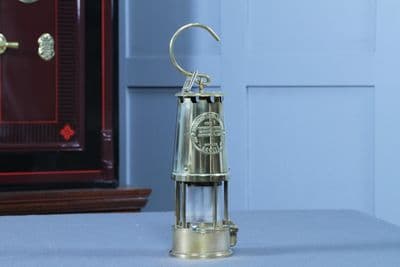 New Old Stock Unused Eccles Type 6 Miners Davy Lamp Daw Mill Colliery W/ Tallies