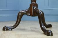Original Antique Mahogany George III Bird Cage Tilt Top Tripod Table C1770