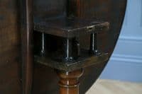 Original Antique Mahogany George III Bird Cage Tilt Top Tripod Table C1770