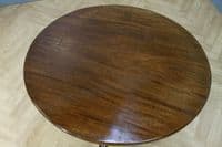 Original Antique Mahogany George III Bird Cage Tilt Top Tripod Table C1770