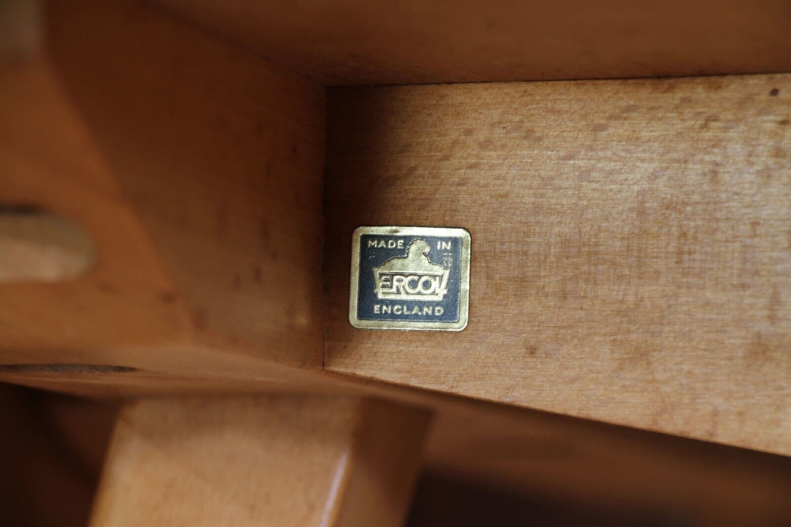 Original Vintage Ercol 1960s Windsor Blonde Elm Drop Leaf Dining Table ...