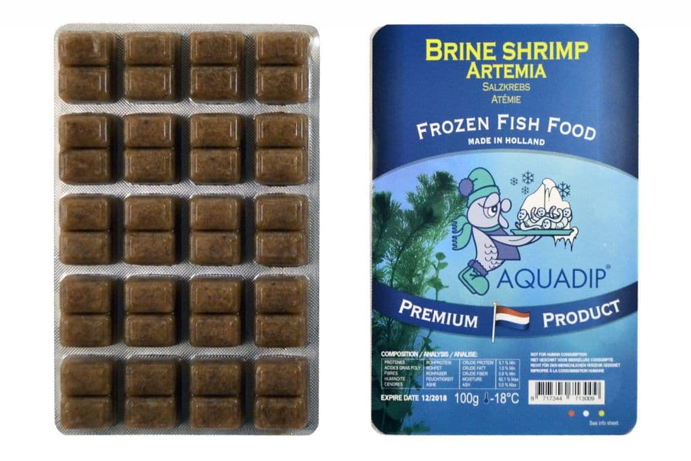 Aquadip Frozen Brine Shrimp (Artemia) 100g (Blister Pack)