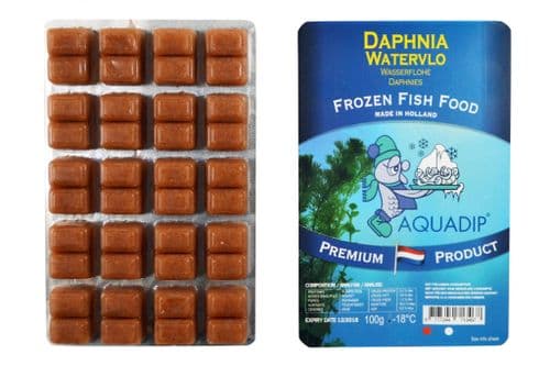 Aquadip Frozen Daphnia (Water Fleas) - 100g (Blister Pack)