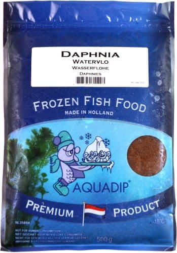 Aquadip Frozen Daphnia (Water Fleas) - 500g (Bulk / Slab Pack)