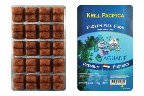 Aquadip Frozen Krill Pacifica - 100g (Blister Pack)