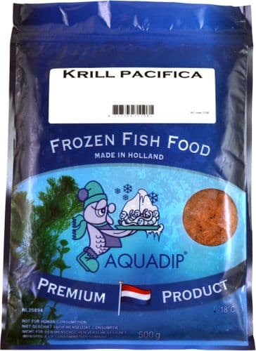 Aquadip Frozen Krill Pacifica - 500g (Bulk / Slab Pack)