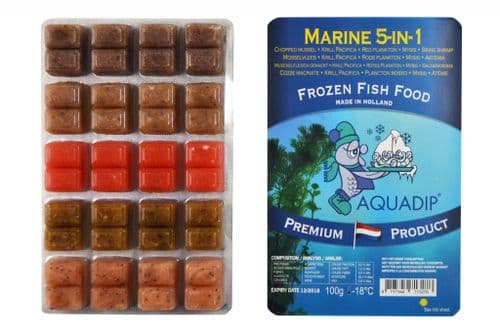 Aquadip Frozen Marine 5in1 (Quintet) - 100g (Blister Pack)