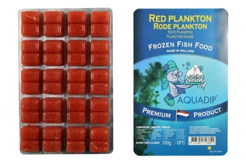 Aquadip Frozen Red Plankton - 100g (Blister Pack)