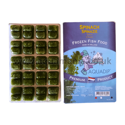 Aquadip Frozen Spinach - 100g (Blister Pack)