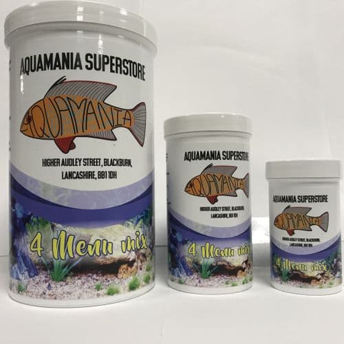 Aquamania 4 Menu Mix Dry Fish Food