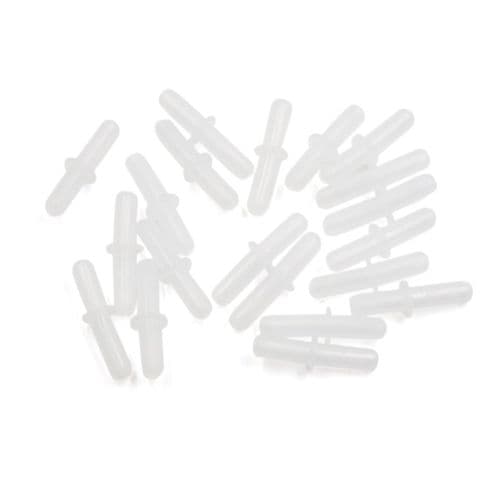 Aquamania Airline Straight Connectors (6mm) (2 Pack)