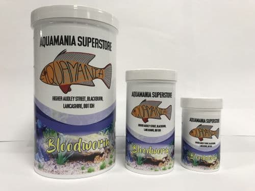 Aquamania Bloodworm Dry Fish Food