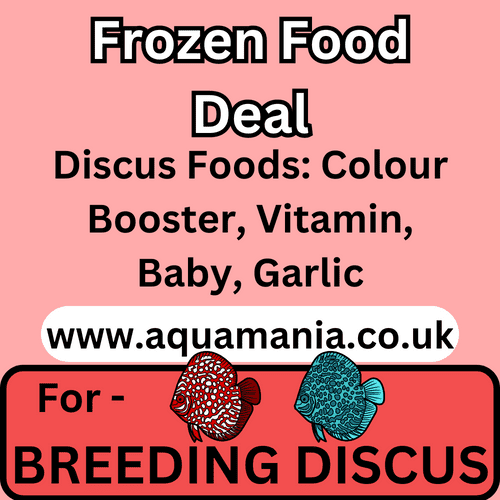 Aquamania Breeding Discus Frozen Mixed Food Deal (Beef Heart)