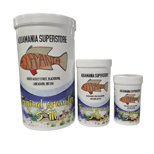Aquamania Tropical Granules Small Dry Fish Food
