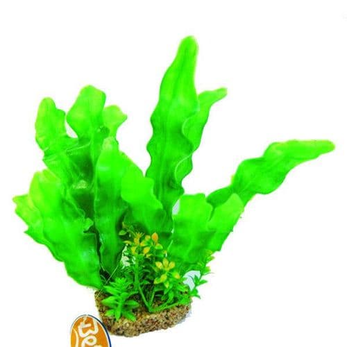 Betta 10" Green Plastic Plant (PP356)